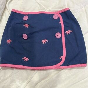 GUC Lilly Pulitzer Reversible Skirt 2T